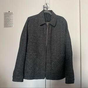 ASOS - Gray/Black Harrington Jacket Medium